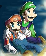 Image result for Mario X Luigi Fan Art