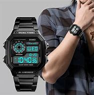 Image result for Men Wrist Watch Digital