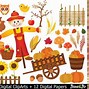 Image result for Fall Reading Clip Art