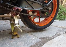 Image result for Homemade Front Motorcycle Stand