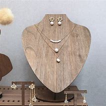 Image result for 30 in Sugar Wood Jewelry Display Bust