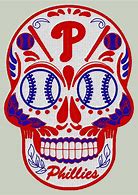 Image result for Phillies Skull Art