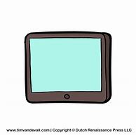 Image result for TV and Tablet Clip Art
