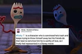 Image result for Toy Story Forky Memes