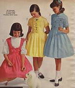 Image result for 1960s Girls Dresses
