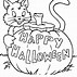 Image result for Halloween Cat Line Drawing