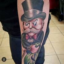 Image result for Monopoly Man Tattoo Drawing