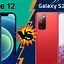 Image result for iPhone 12 vs Samsung S10