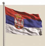 Image result for Map of World with Serbia Flag