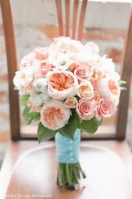 Image result for Teal and Peach Flowers