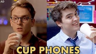 Image result for Cup Phone Meme