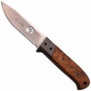Image result for Fixed Blade Wood Handle Knife