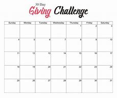Image result for Generic 30-Day Calendar Printable