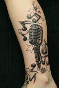Image result for Music Note Tattoo Designs