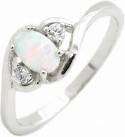 Image result for Lab-Created Opal Rings