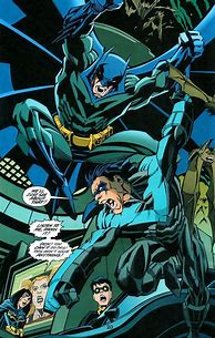 Image result for Batman vs Nightwing