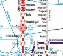 Image result for Shin-Osaka Station Map