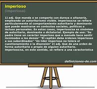Image result for imperioso