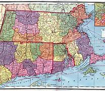 Image result for Overview Map of MA and RI