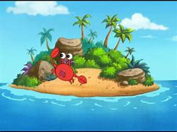 Image result for Dora the Explorer Crab Beach