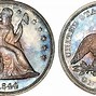 Image result for 1844 Seated Liberty Dollar