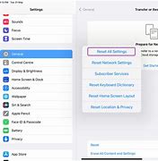 Image result for Reset Network Settings On iPad