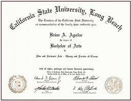 Image result for Blank Doctorate Degree Certificates