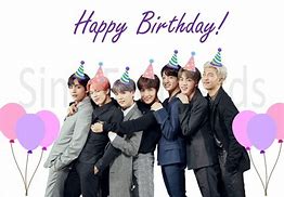 Image result for BTS Happy Birthday Pictures