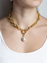 Image result for Chain for a Pearl with Holder