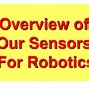 Image result for Sensors in Robotics