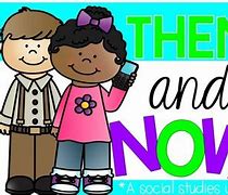 Image result for Then and Now Clip Art