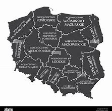 Image result for Language Map of Poland