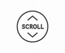 Image result for Scroll Screen Icon