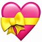 Image result for Meaning of Heart Emoji with Ribbon