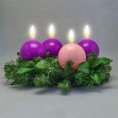 colore candele avvento corona avvento completa con candele a sfera viola e rosa colore candele avvento corona avvento completa con candele a sfera viola e rosa