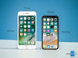 Image result for iPhone 7 Plus vs 8 Size