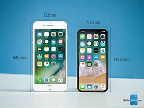 Image result for Are iPhone 7 Plus and 8 Plus Same Size