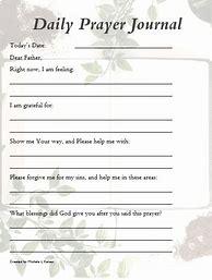 Image result for Daily Prayer Journal