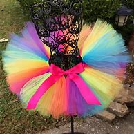 Image result for Rainbow Tutu Skirt