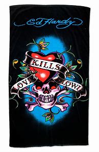 Image result for Ed Hardy Beach Towels