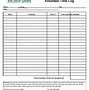 Image result for Free Printable Daily Time Logs