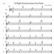 Image result for Flute High Notes