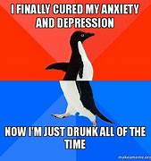 Image result for Anxiety Cured Meme