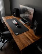 Image result for Wood PC Setup