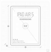 Image result for iPad Air 1 Dimension