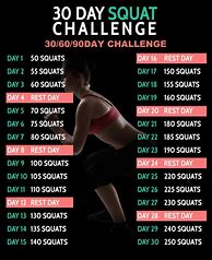 Image result for 30-Day Squat Challenge for Beginners