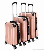 Image result for Rimowa Rose Gold Luggage