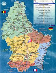 Image result for Carte De Luxembourg