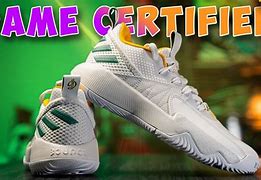 Image result for Dame 5 Footwear White