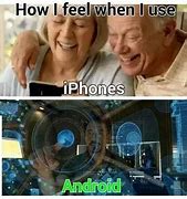 Image result for iPhone vs Android Text Meme